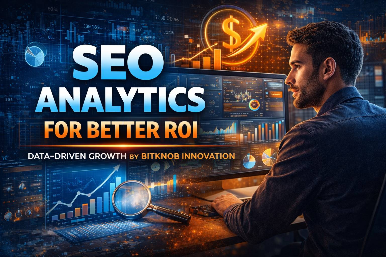 SEO Analytics for Better ROI | Data-Driven Growth by Bitknob Innovation