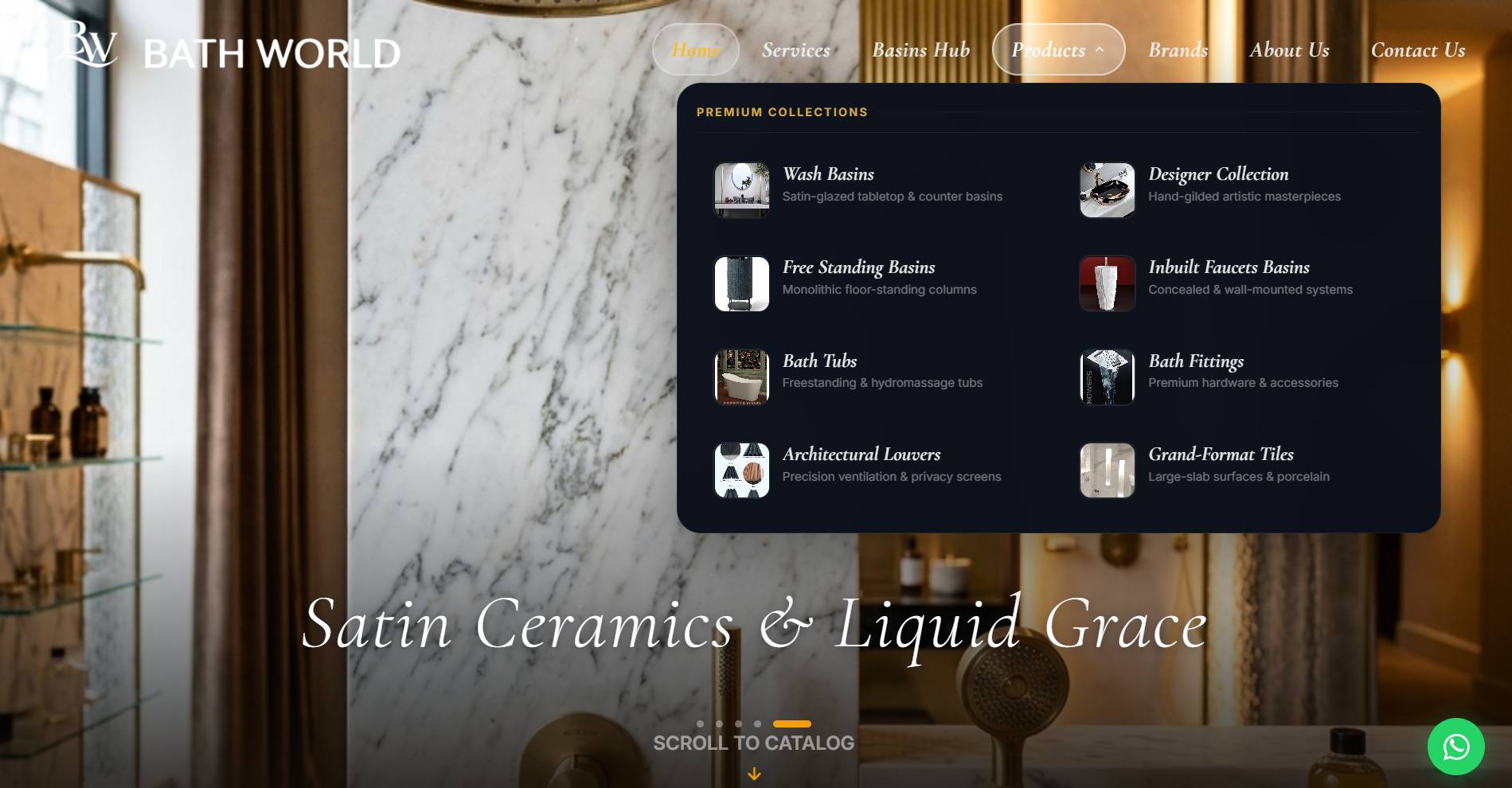 Products Hub feature