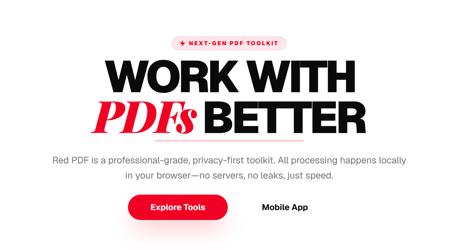 Red PDF Reader - Scan & Unlock thumbnail
